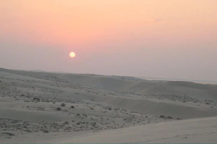 Dunas al sur de Doha carla pascual