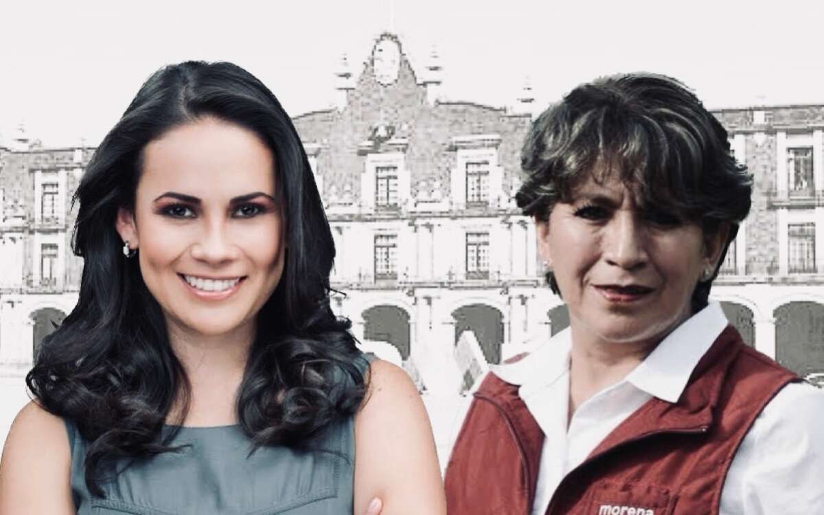 Alejandra Del Moral y Delfina Gómez