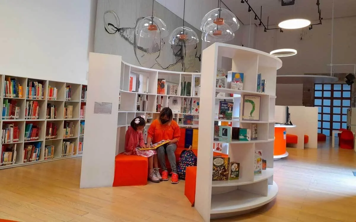 biblioteca mexico niños