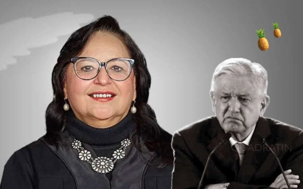 AMLO no tolera a la ministra Norma Piña