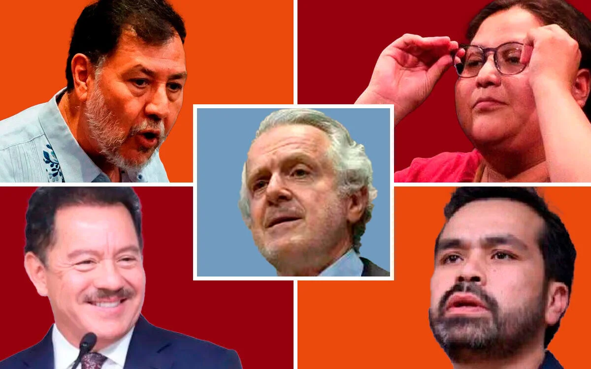 Desvergonzados malandrines, morena, PT y Mov ciudadano