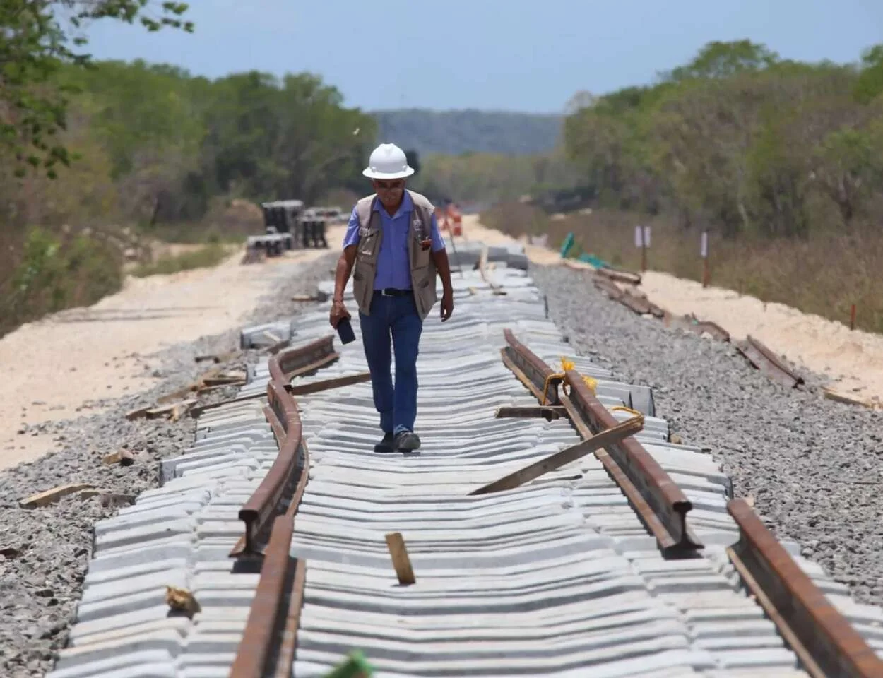 Vías del Tren Maya 2