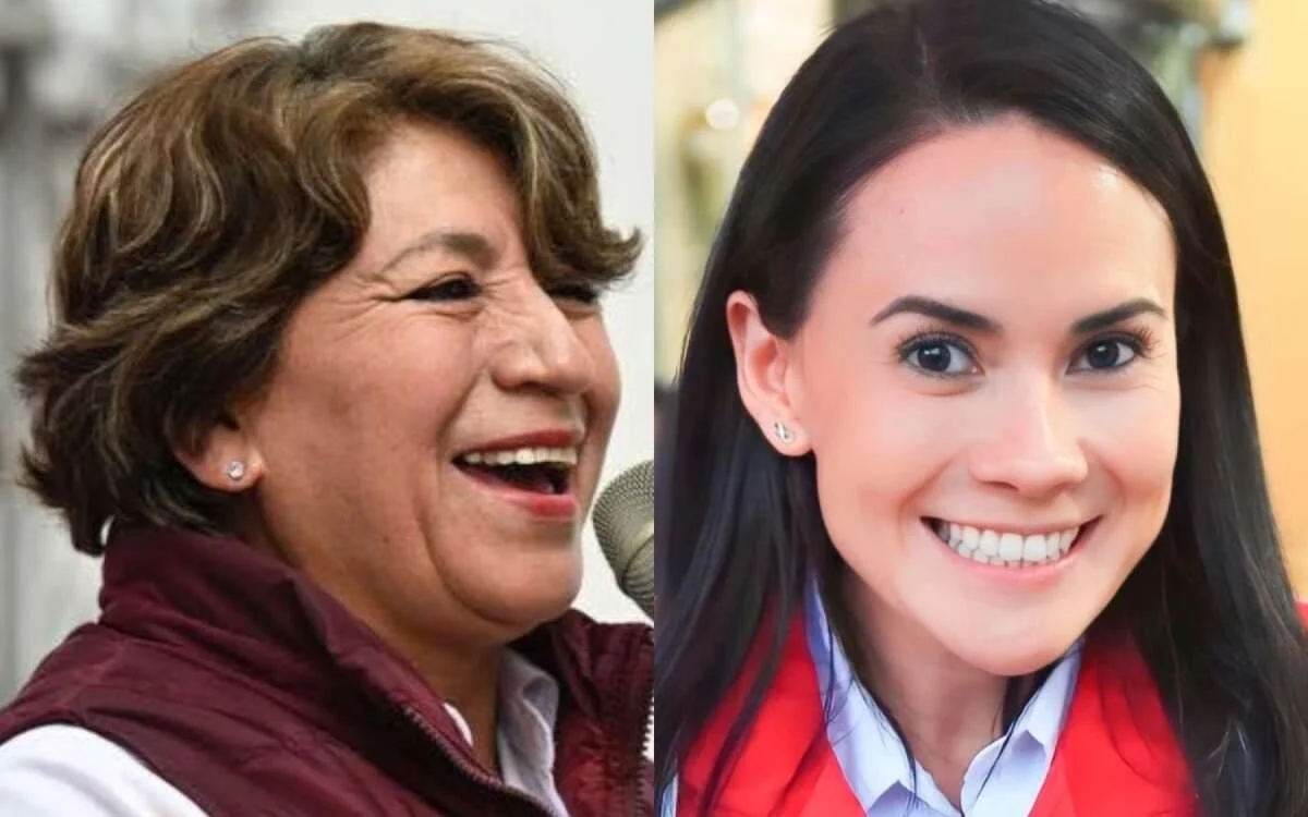 Delfina Gómez y Alejandra Del Moral