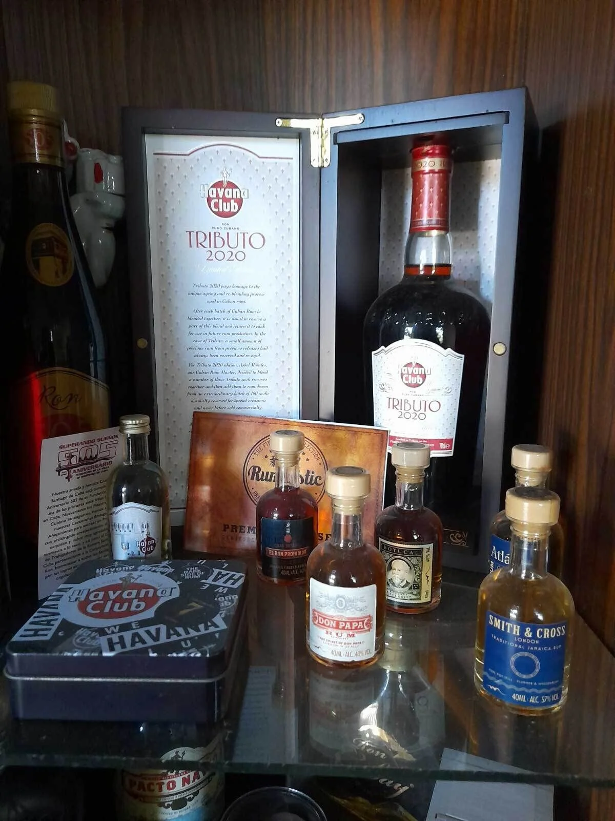 Colección de rones de Juan Carlos González Delgado
