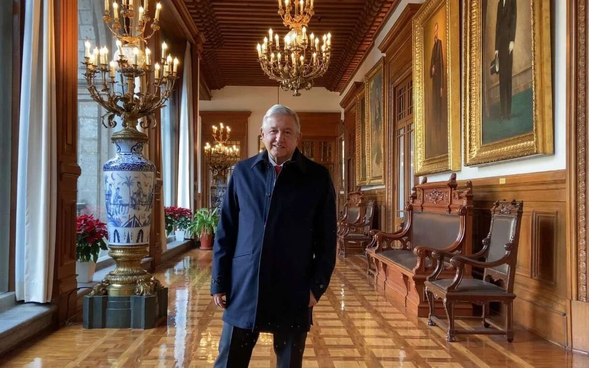 AMLO en Palacio Nacional 2