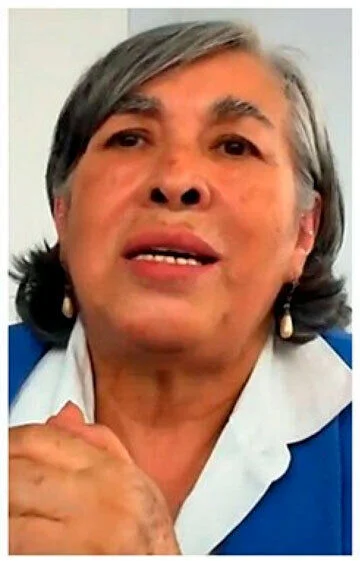 la lepera María Estela Ríos González