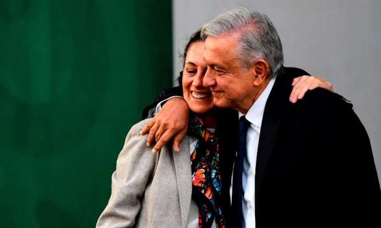 AMLO y Claudia 2