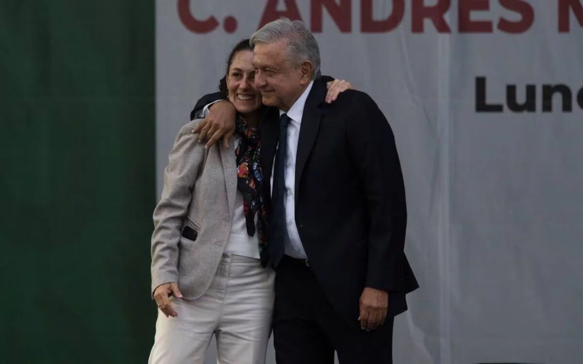 AMLO y Claudia Sheinbaum 2