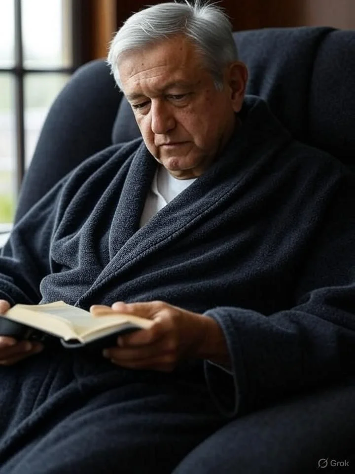 amlo leyendo