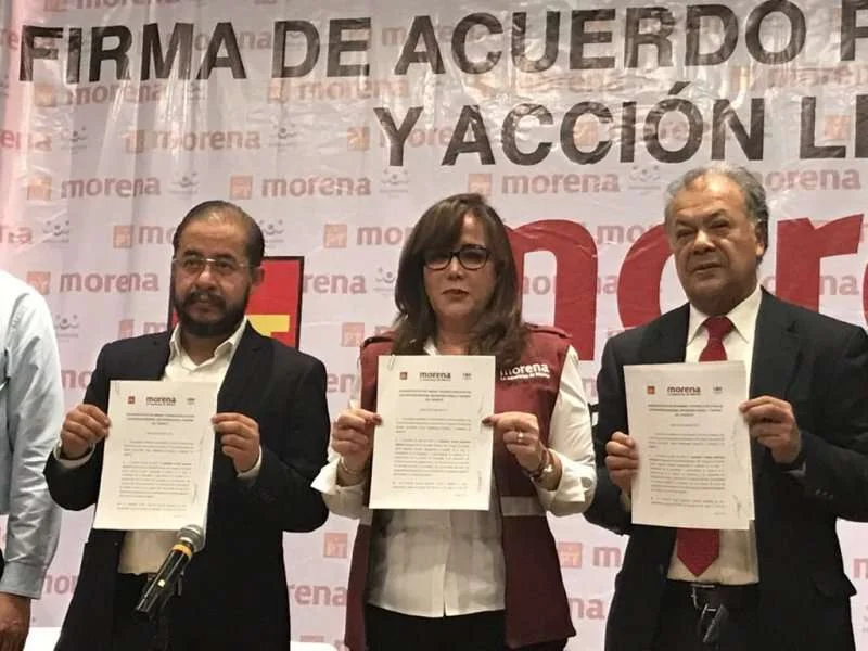 MORENA apoyó sin cuestionar en la distribución de un sitio para adultos 
