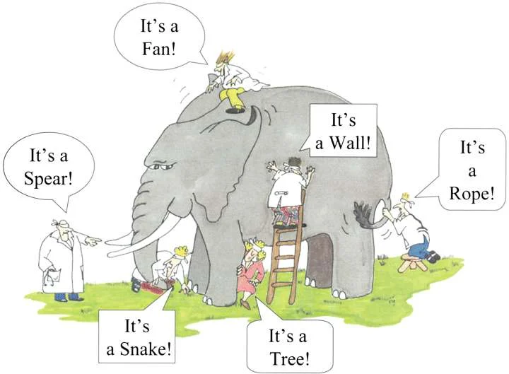 ELEPHANT AND BLIND MEN