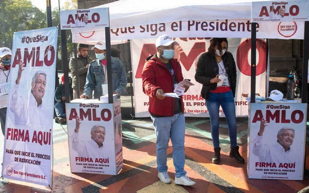 ¡Para de revisar las firmas! Exige morena.