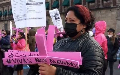 protestas contra la mujer en CDMX