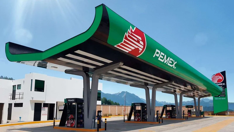 Pemex con manzanitas