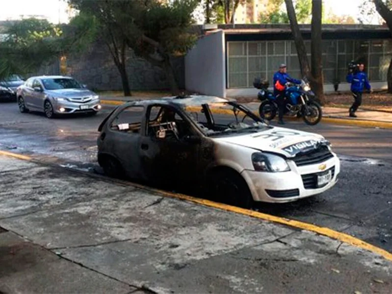 Disturbios en Rectoría