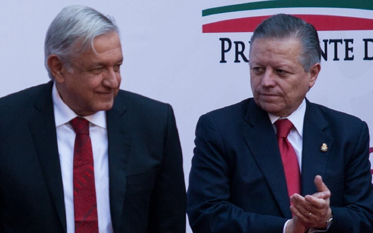 AMLO batea a Zaldívar.