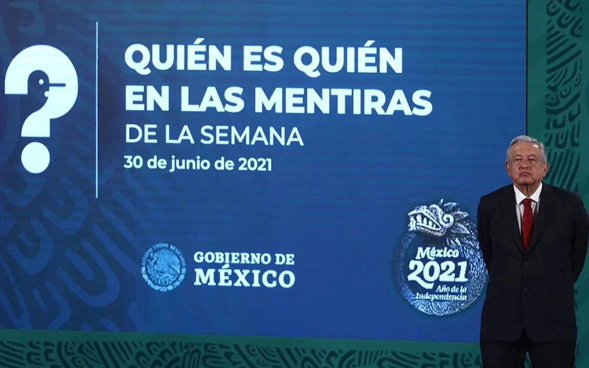 Base de la política de comunicación social de AMLO: La Mentira.
