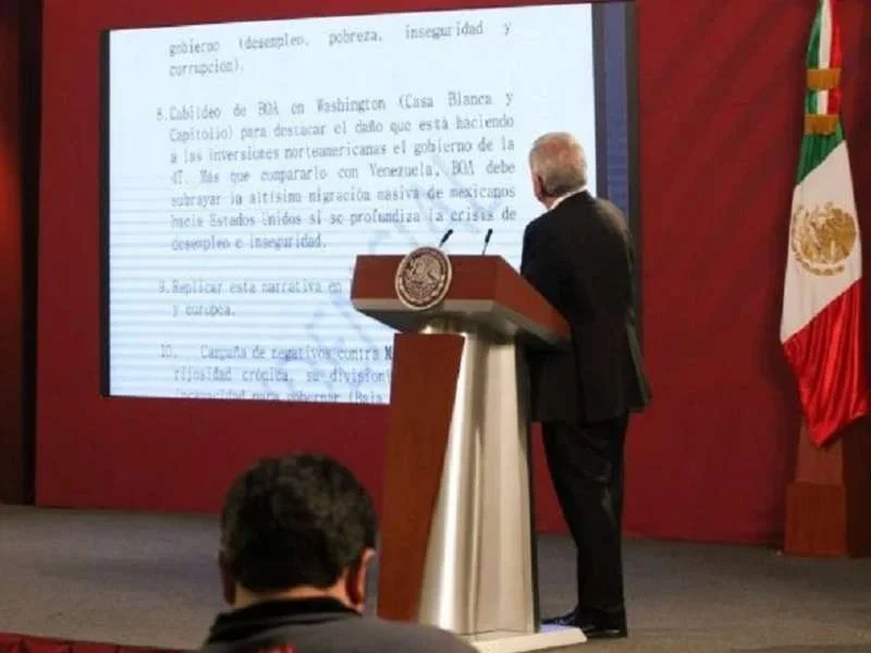 Apócrifo y burdo el documento que leyó "BOA"