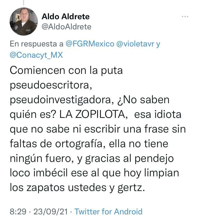 Aldrete