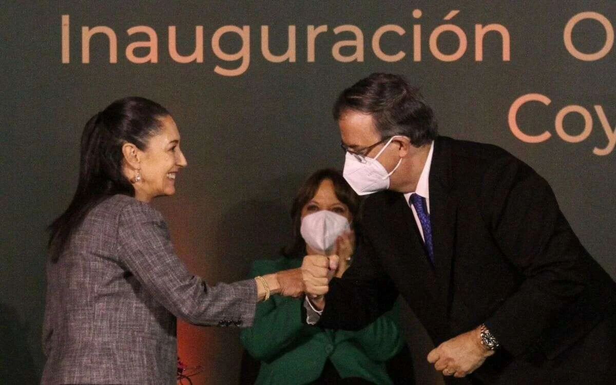 Sheinbaum y Ebrard 1