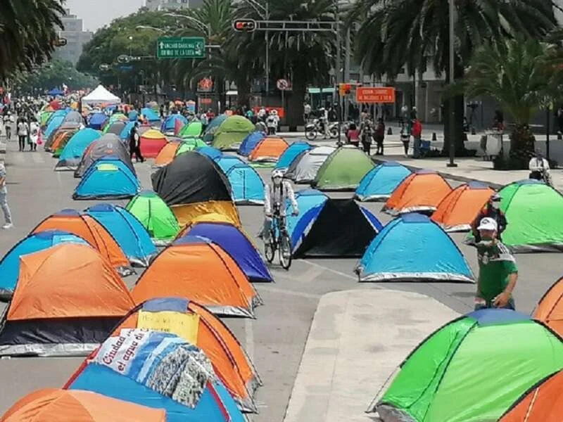 Los Plantones de López siempre fueron para extorsionar