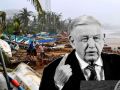 Mentiras y promesas de AMLO por huracán Otis